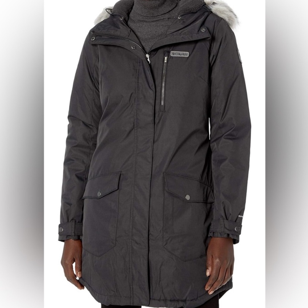 Steel Gray Columbia Ski Jacket